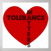 Tolerance Matters ポスター (正面)