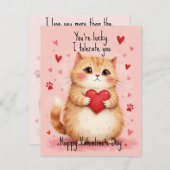 💘🐈Tolerantly Yours シーズンカード (正面/裏面)