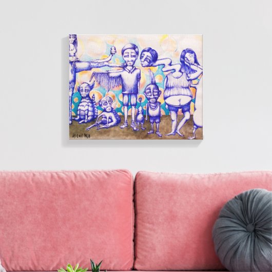 Toleranz キャンバスプリント (インサイチュ (リビング))