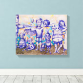 Toleranz キャンバスプリント (インサイチュ (ウッドフロア))