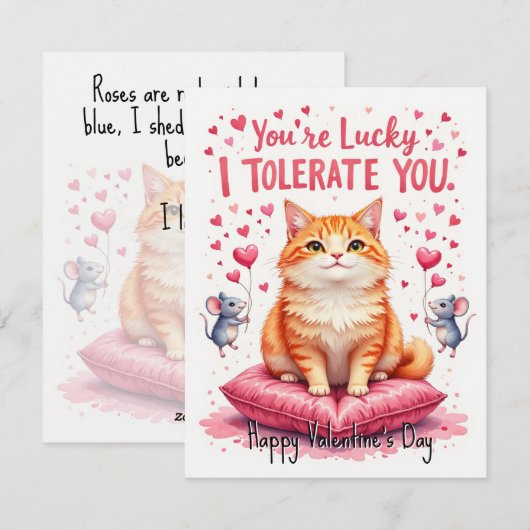 💘🐈Tolerate This Love シーズンカード (正面/裏面)