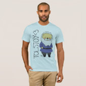 TolstoyのハリネズミのTシャツ Tシャツ (正面フル)