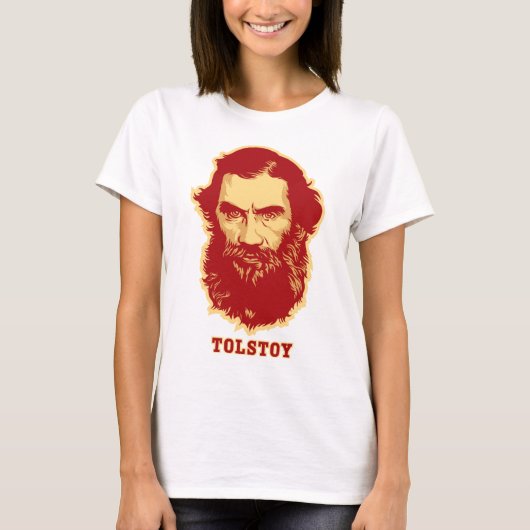 TolstoyのTシャツ Tシャツ (正面)