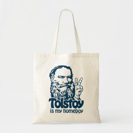 Tolstoyは私の同郷人のトートです トートバッグ (正面)