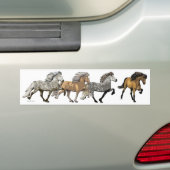 Toltのトリオ バンパーステッカー (車上)