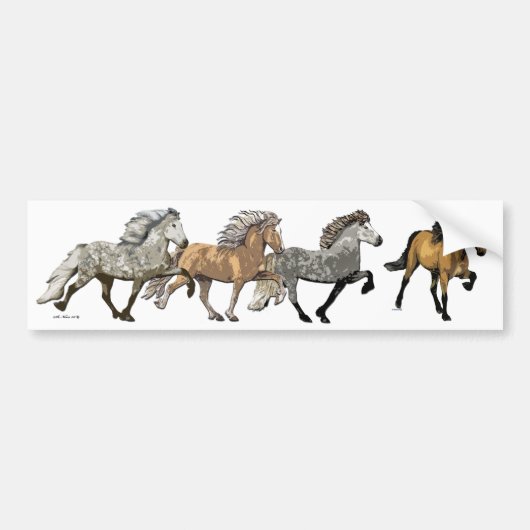 Toltのトリオ バンパーステッカー (正面)