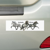 Toltのトリオ バンパーステッカー (車上)