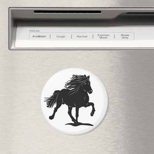 Töltendes Islandpferd マグネット (インサイチュ (食洗機))
