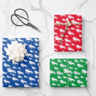 Tölter herde -Geschenkpapier 3 Farben ラッピングペーパーシート