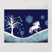 Tölter im Schnee ポストカード (正面)