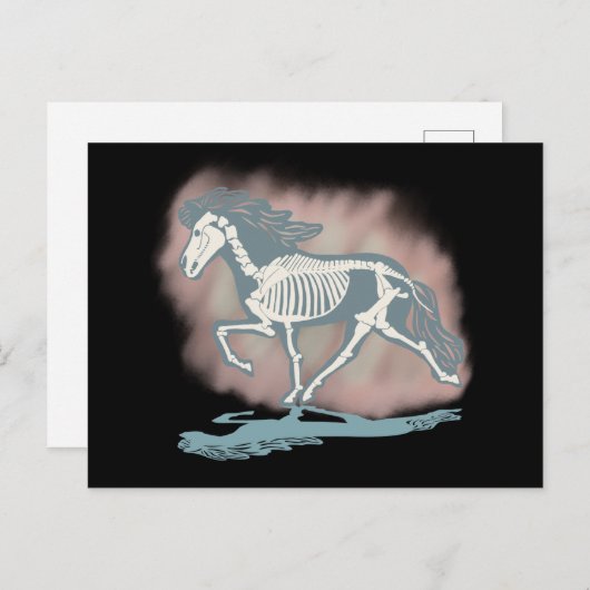 Tölter skeleton  ポストカード (正面/裏面)