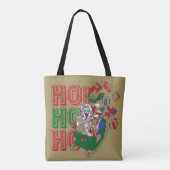 TomとJerryがそりにプレゼントを届ける トートバッグ (裏面)