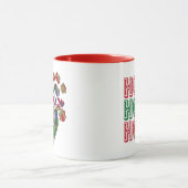 TomとJerryがそりにプレゼントを届ける マグカップ (中央)