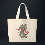 TomとJerryタフマウス3 ラージトートバッグ<br><div class="desc">トムとジェリー</div>