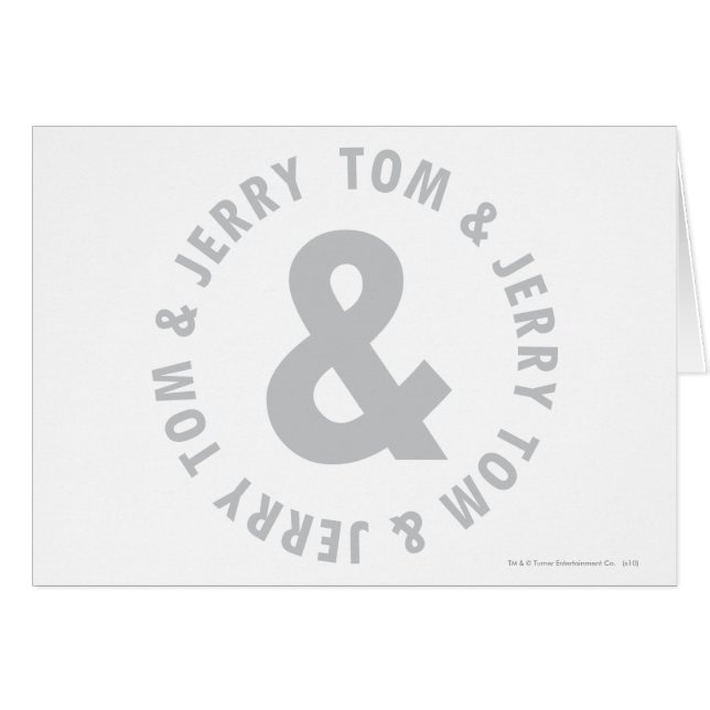 TomとJerry Roundロゴ2 (正面横)