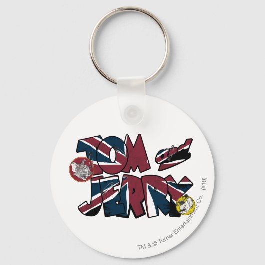 TomとJerry UK過負荷2 キーホルダー (正面)