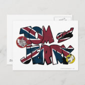 TomとJerry UK過負荷2 ポストカード (正面/裏面)