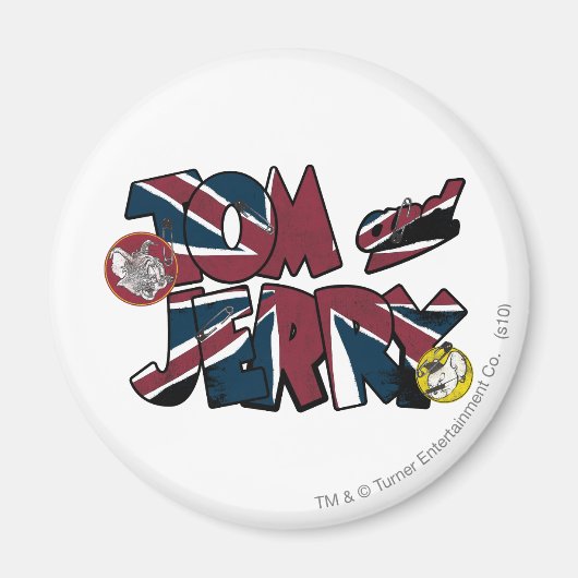 TomとJerry UK過負荷2 マグネット (正面)