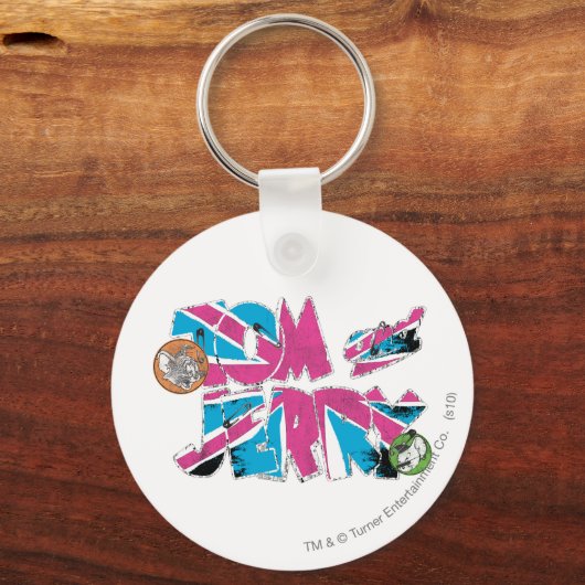 TomとJerry UK Overload キーホルダー (正面)