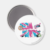 TomとJerry UK Overload マグネット (正面/裏面)