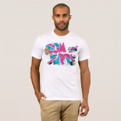 TomとJerry UK Overload Tシャツ (正面フル)