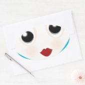 Tom 楕円形シール (封筒)