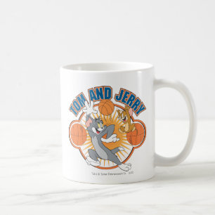 Tom and Jerry Basketball 4 コーヒーマグカップ