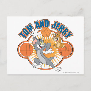 Tom and Jerry Basketball 4 ポストカード