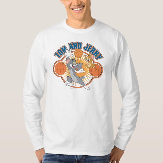 Tom and Jerry Basketball 4 Tシャツ (正面)