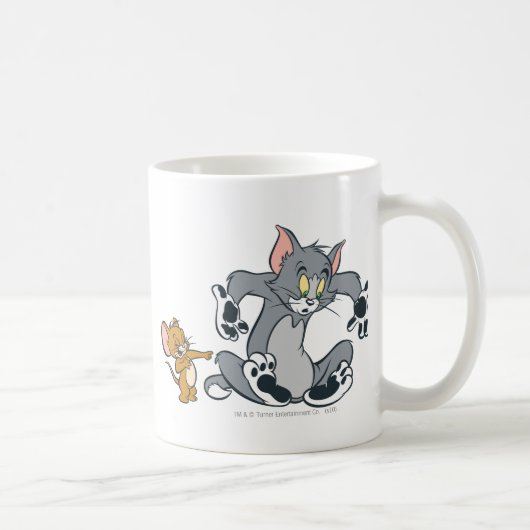 Tom and Jerry Black Paw Cat コーヒーマグカップ (右)