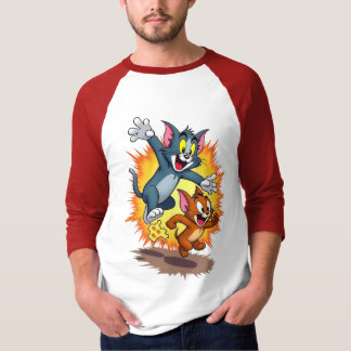 Tom and Jerry Classic Cartoon Chase T-Shirt Tシャツ