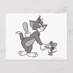 Tom And Jerry Deceitful Handshake ポストカード