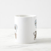 Tom and Jerry Evil Thoughts コーヒーマグカップ (中央)