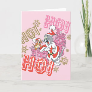 Tom and Jerry "Ho! Ho! Ho!" Santa Gift Delivery シーズンカード