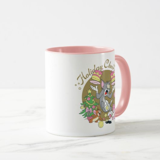 Tom and Jerry Holiday Cheer マグカップ (正面右)