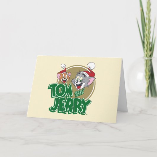Tom and Jerry Holiday Logo シーズンカード (正面)