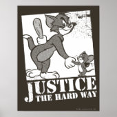 Tom And Jerry Justice the Hard Way ポスター (正面)