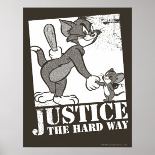 Tom And Jerry Justice the Hard Way ポスター
