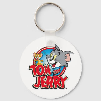 Tom and Jerry Logo キーホルダー