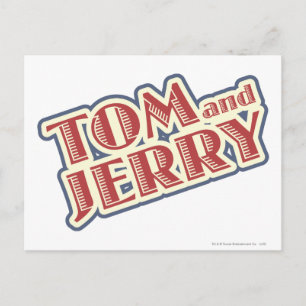 Tom and Jerry Logo ポストカード