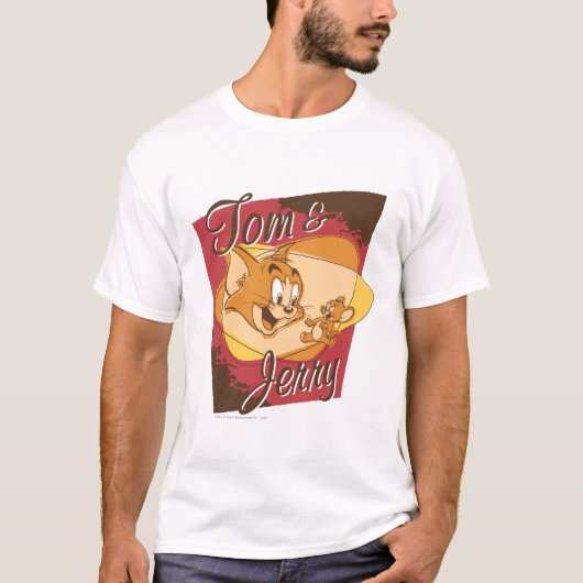 Tom and Jerry Logo 2 Tシャツ (正面)