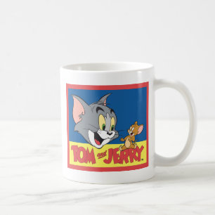 Tom And Jerry Logo Flat コーヒーマグカップ