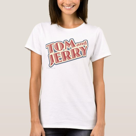 Tom and Jerry Logo Tシャツ (正面)