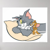 Tom and Jerry On Pillow ポスター (正面)