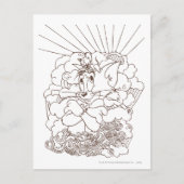 Tom and Jerry Outline ポストカード (正面)