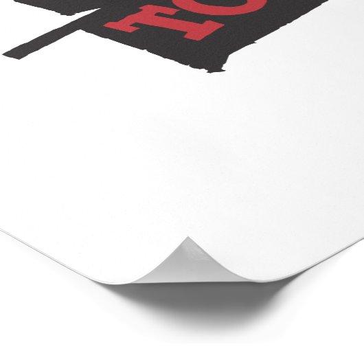 Tom and Jerry Red and Black ポスター (角)