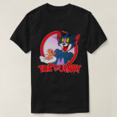 Tom And Jerry Retro Style Portrait  Tシャツ (デザイン正面)