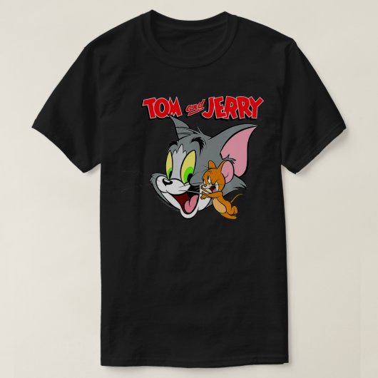 Tom And Jerry Simple Portrait Logo Premium Tシャツ (デザイン正面)
