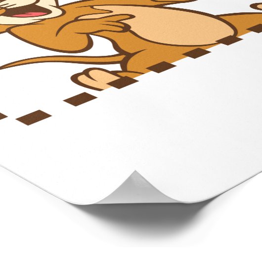 Tom and Jerry Stamp ポスター (角)