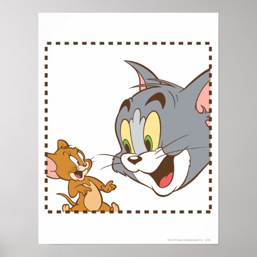 Tom and Jerry Stamp ポスター (正面)